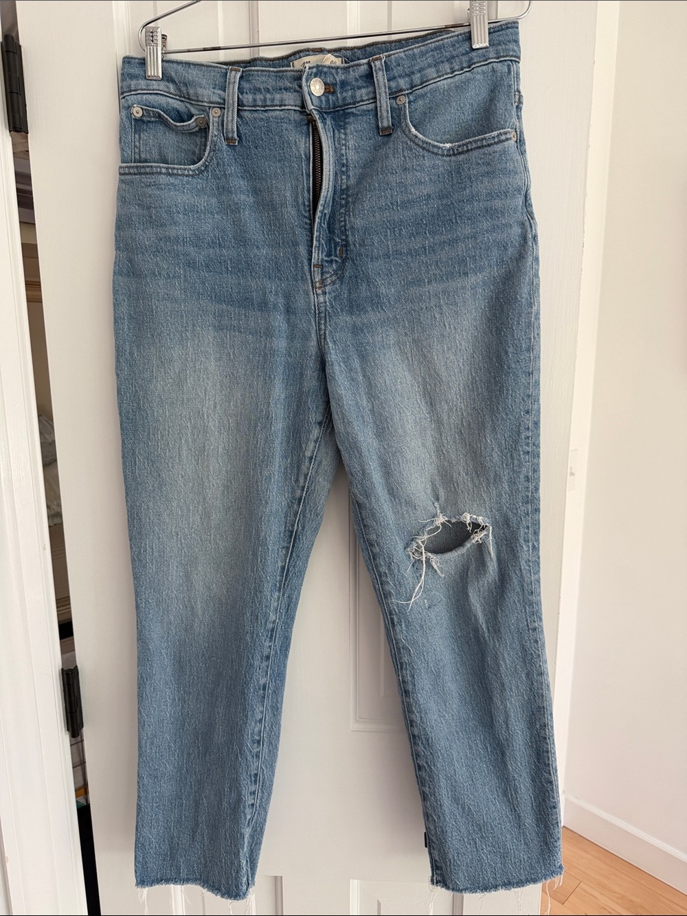 Madewell Light Blue Distressed Women’s Jeans